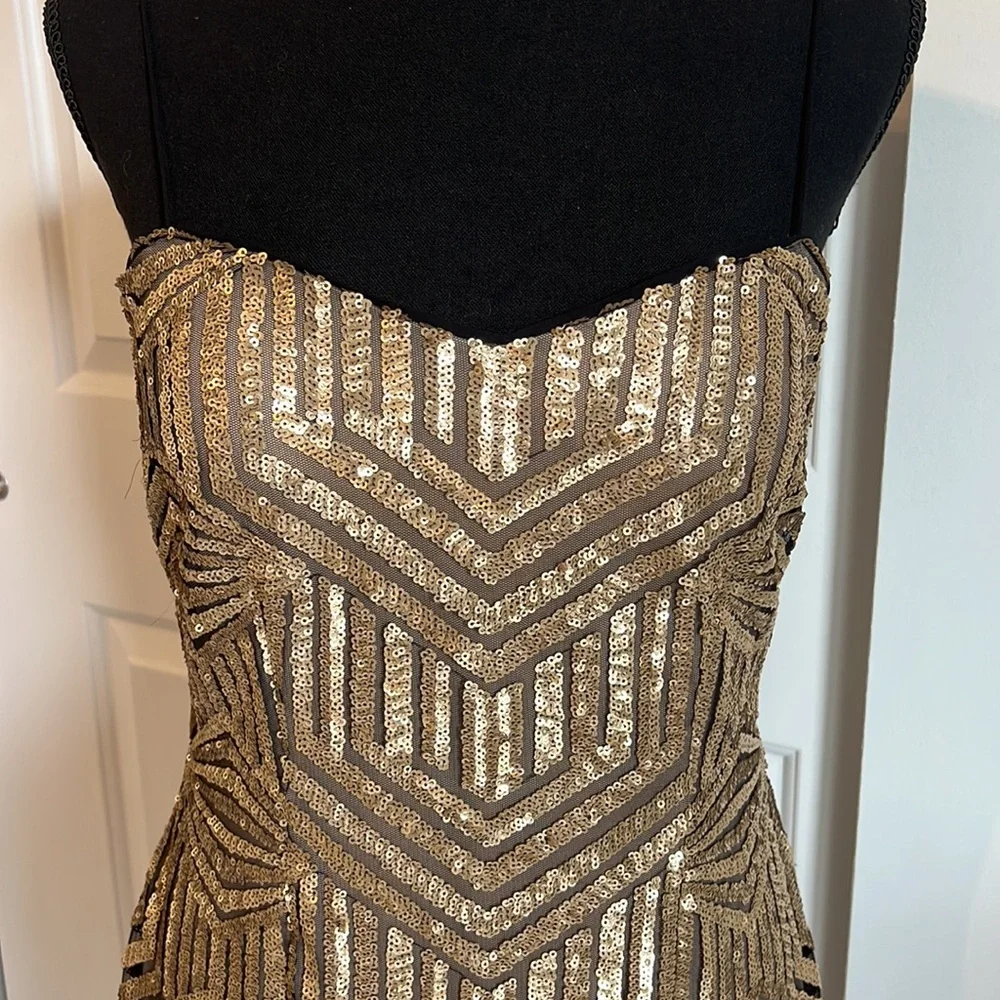 Aidan Mattox sequin dress - Picture 6 of 8